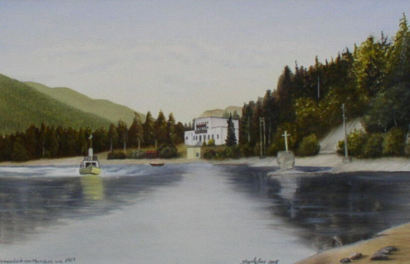 Kreuzstein am Mondsee