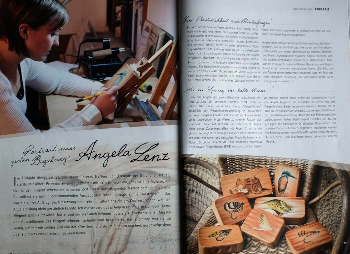 Portrait einer großen Begabung – Angela Lenz und die Sprache der Natur