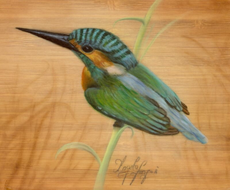 „Eisvogel“ – Postkarte Nr. 01