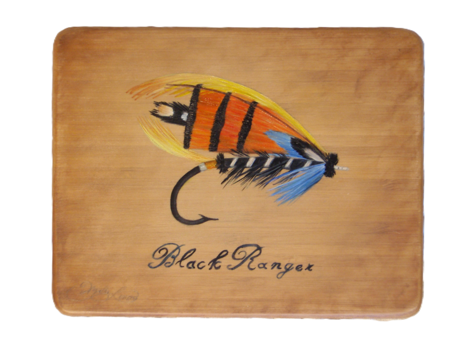 Lachsfliege KL. Dose € 110,- GR. Dose € 120,-