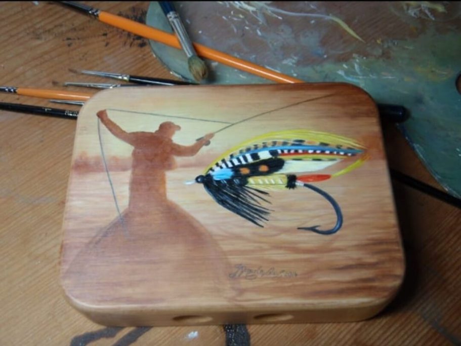 Lachs - Fischerszene